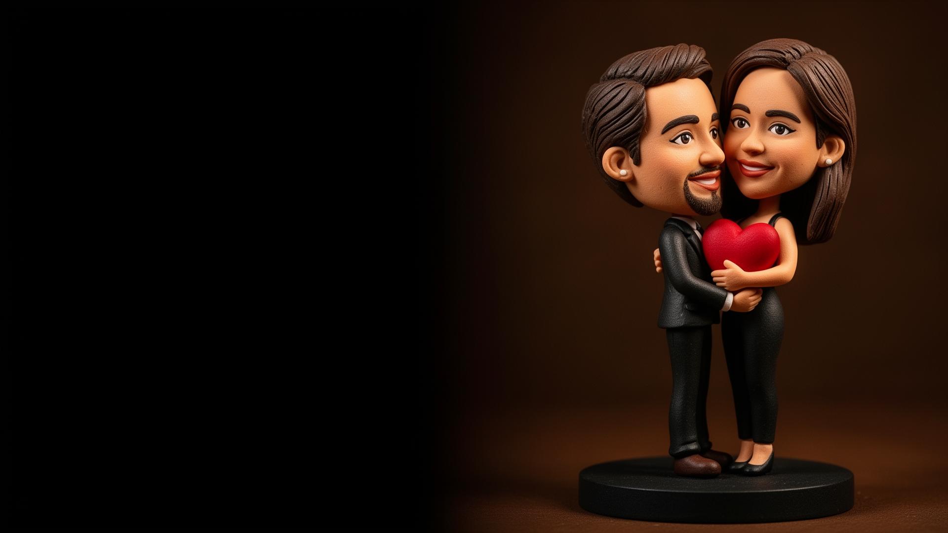Personalisierte BFF-Wackelfigur – personalisierte Wackelfigur Personalized Best Friend Bobblehead from Your Photo | Wackelwelt Manufaktur