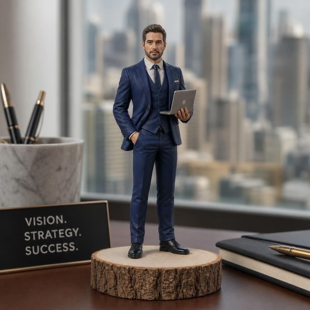 Personalised bobblehead for Personalized Corporate Bobblehead from Your Photo – order a custom bobblehead from a photo