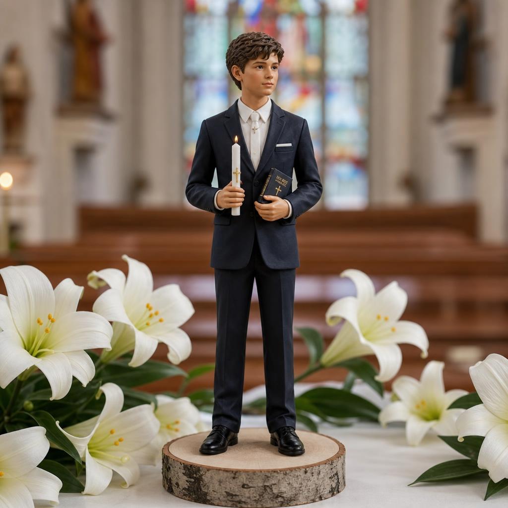 Personalised bobblehead for Personalized Confirmation Bobblehead from Your Photo – order a custom bobblehead from a photo