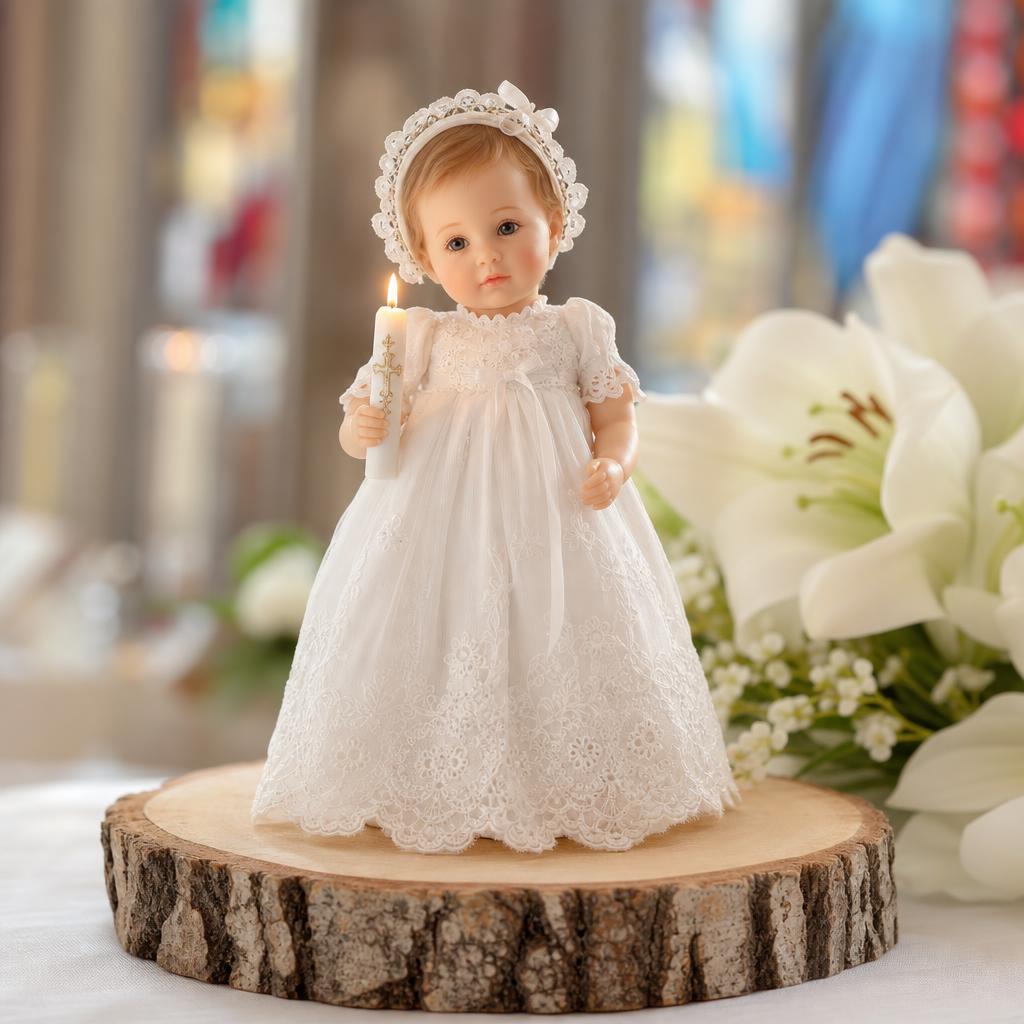 Personalised bobblehead for Personalized Christening Bobblehead from Your Photo – order a custom bobblehead from a photo